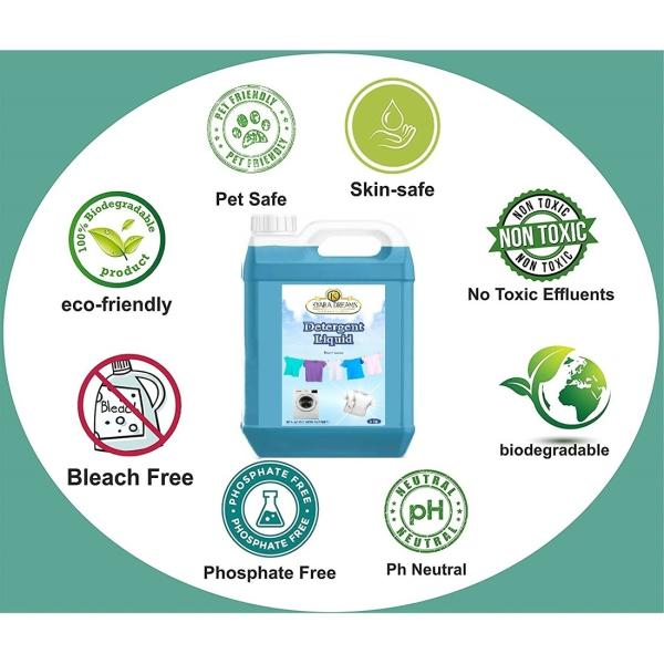 KYARA DREAMS 5L Front Load Liquid Detergent With Washing Machine