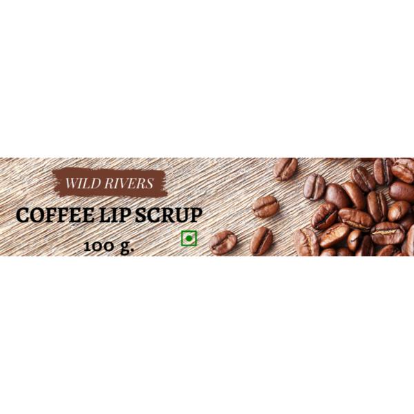 WILD RIVERS Coffee Lip Scrub for Dark , Pigmented & Chapped Lips50g