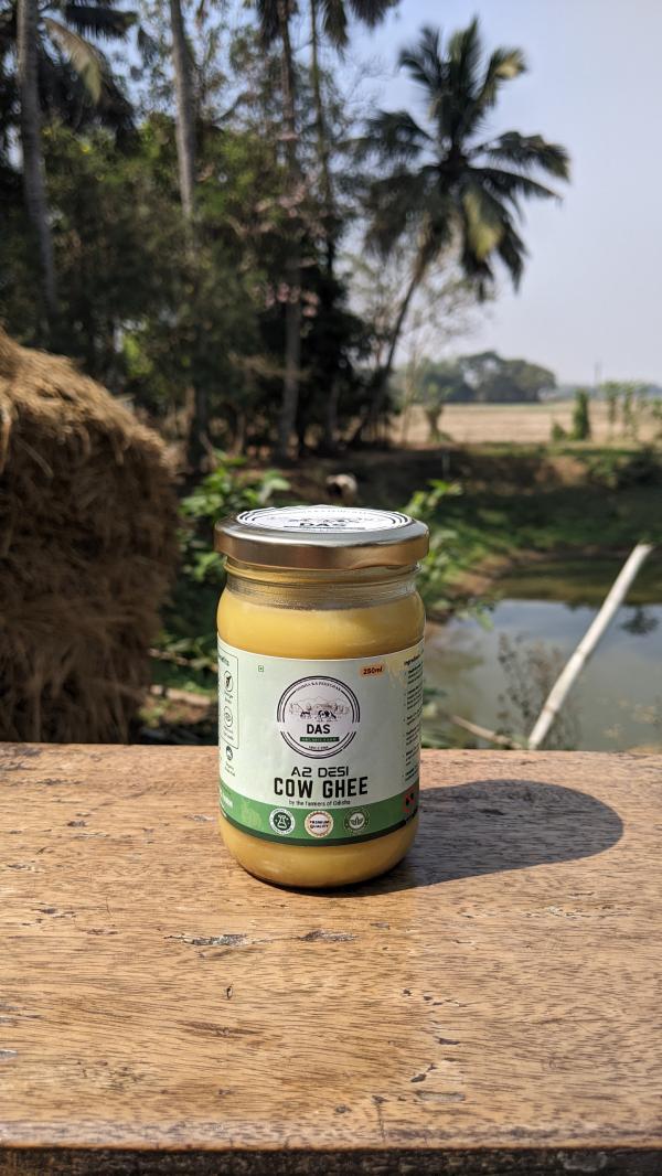 Das Organic Farm A2 Cow Ghee 100 Cow Ghee Grassfed Vedica Bilona