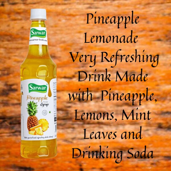 Sarwar Pineapple Syrup 750 ML JioMart