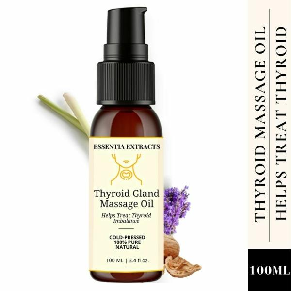 Essentia Extracts Thyroid Gland Massage Oil, 100ML JioMart