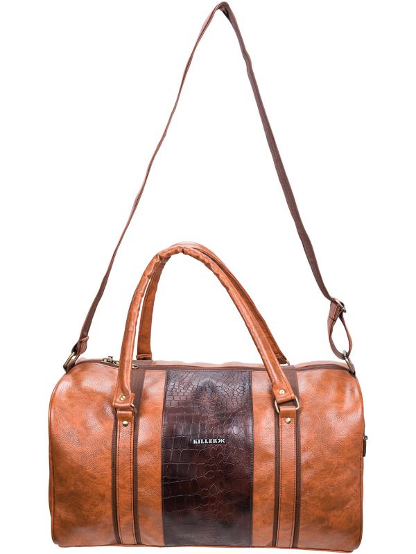 killer leather duffle bolsa