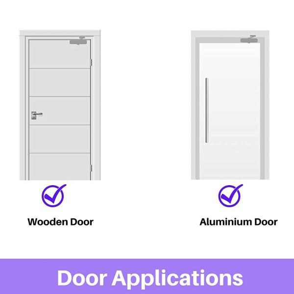 Dorset Door Closer DC 40 SM, Concealed Door Closer for Light Door, Door