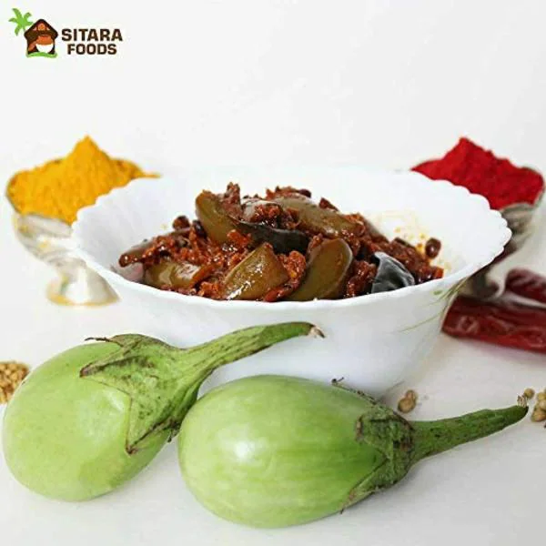 SITARA FOODS Brinjal Pickle Andhra Style 250 g JioMart