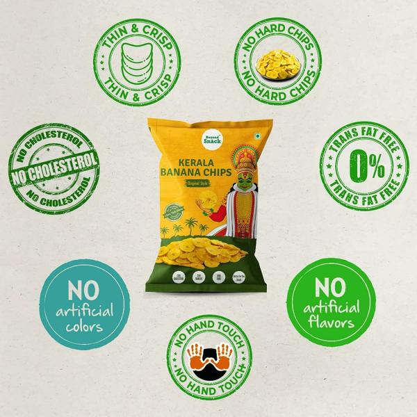 Beyond Snack Original Style Banana Chips 100 g (pack of 3) JioMart