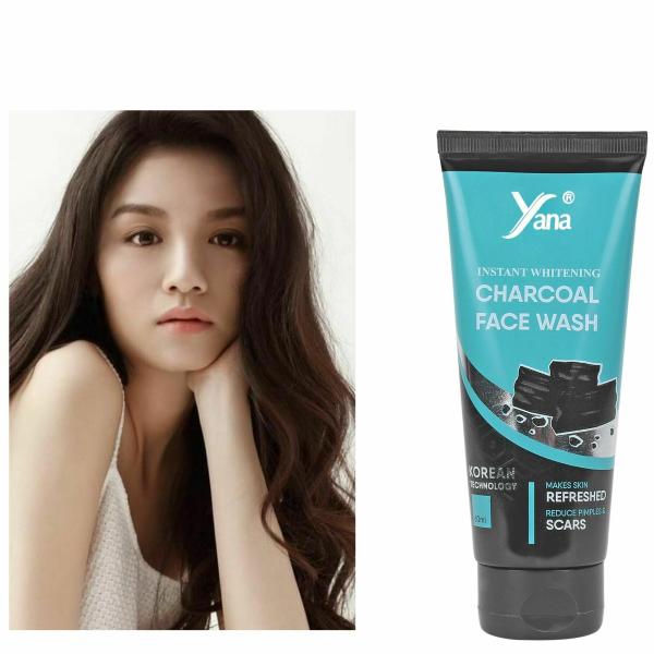 YANA INSTANT RESULTS CHARCOAL FACE WASH FOR PIMPLES PRONE SKIN WITH