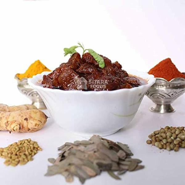 SITARA FOODS Chinthaaku tamarind Leaves Chicken Pickle Home Made 250 g