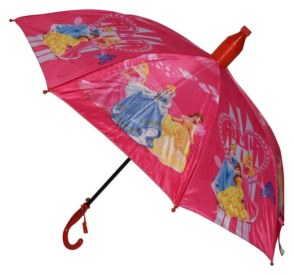 CHAATEWALA Multicolor Cartoon Printed Princess Umbrella (68 x 86 x 5 cm