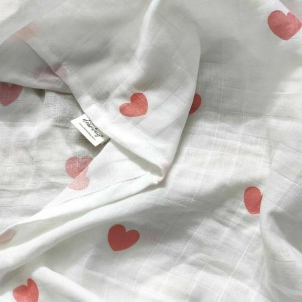 Elementary Organic Cotton Muslin Swaddle Wrapper Joy Ride Theme Print