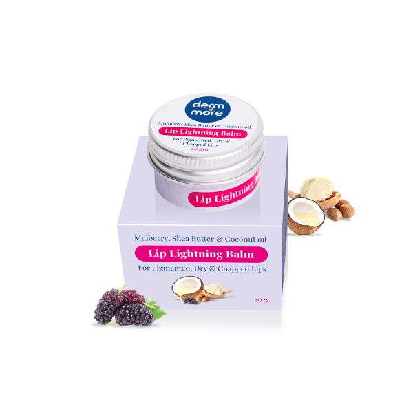 Lip lightening Balm with Shea Butter & Mulberry For Dark Dry & Chapped