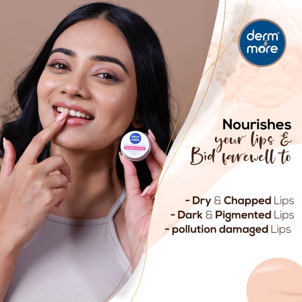 Lip lightening Balm with Shea Butter & Mulberry For Dark Dry & Chapped