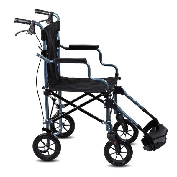 KosmoCare TranzAir Ultra Light Weight Transport Wheelchair JioMart