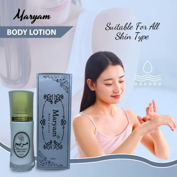 Secret Beauty Shine Maryam body lotion UAE for All Skin Types 40ml