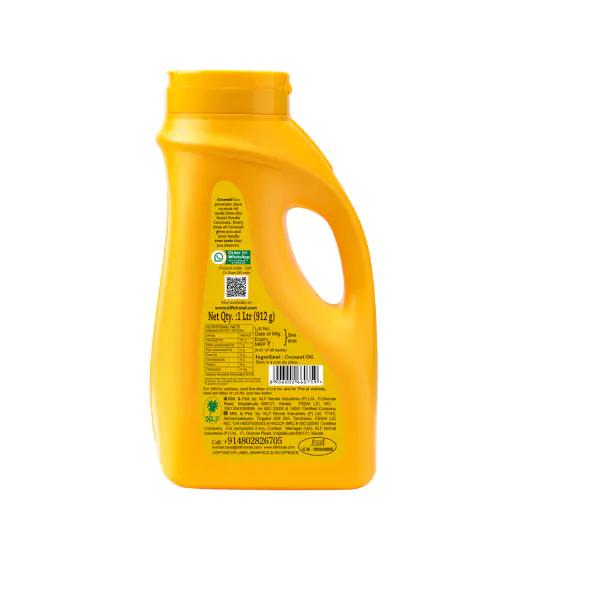 KLF Coconad Pure Coconut oil 1 liter All Weather Pack JioMart