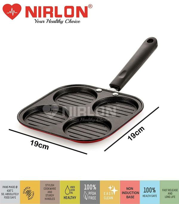 Nirlon 2 pcs of Red Nonstick Kitchen Utensils Combo Set JioMart
