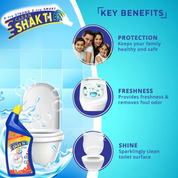 Clean SHAKTI Disinfectant Toilet cleaner 5 Litre JioMart