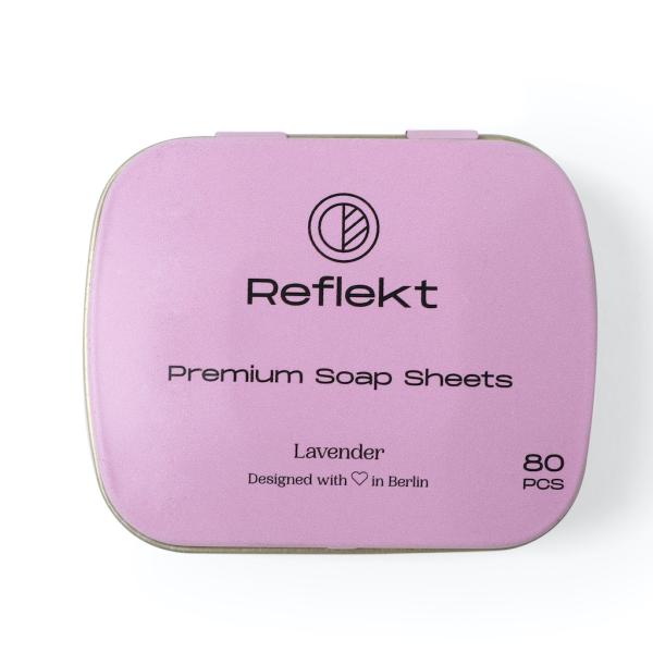 Travel Hand Soap Sheets Lavender (Pack of 80 sheets) JioMart