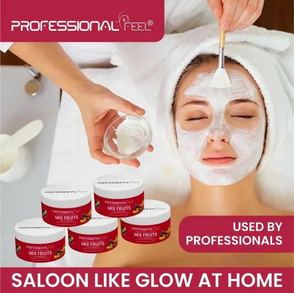 Professional Feel Mix Fruit Beauty Parlour Facial Kit For Women & Men