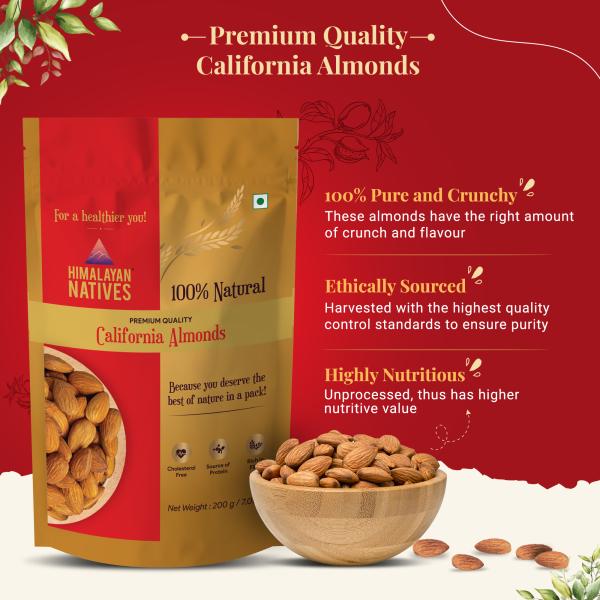 Himalayan Natives Almond/Badam 1 KG JioMart