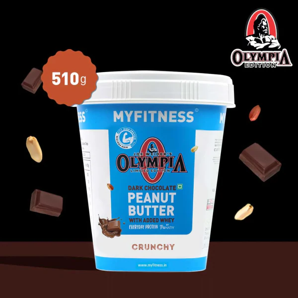 Myfitness High Protein Dark Chocolate Peanut Butter Crunchy 510G