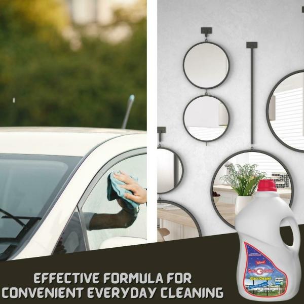 Bacleen Glass Cleaner 5L Cleans Tabletops Mirrors GlassWindows Fridge