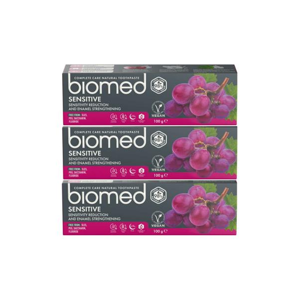 Biomed Sensitive Toothpaste 300 g (Pack of 3) JioMart