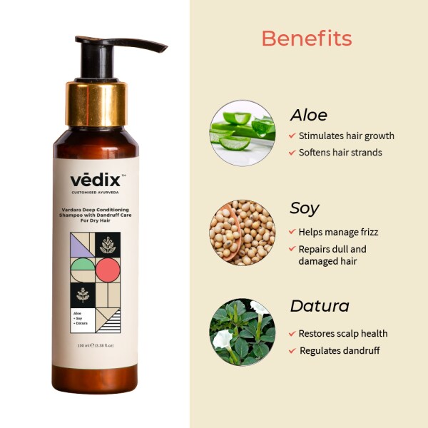 Vedix Ayurvedic Customized Vardara Deep Conditioning Dandruff Shampoo