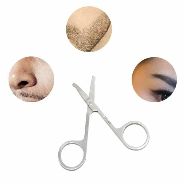 Verceys S105 Rounded Nose Hair Scissors. Round Tip Scissor for Ear