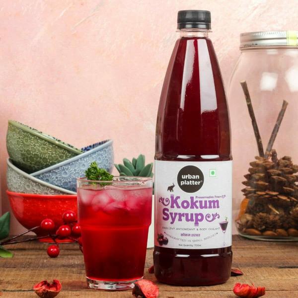 Urban Platter Kokum Syrup, 700ml (No Preservative and Additivefree