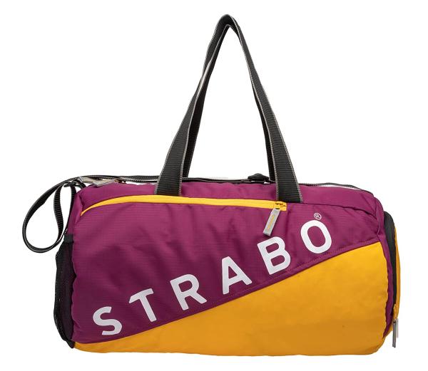 Strabo Unisex Purple, Yellow Bag Duffel Bag JioMart