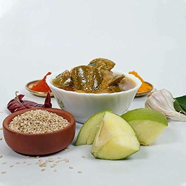 SITARA FOODS Mango Pickle Vegetarian 500 g JioMart