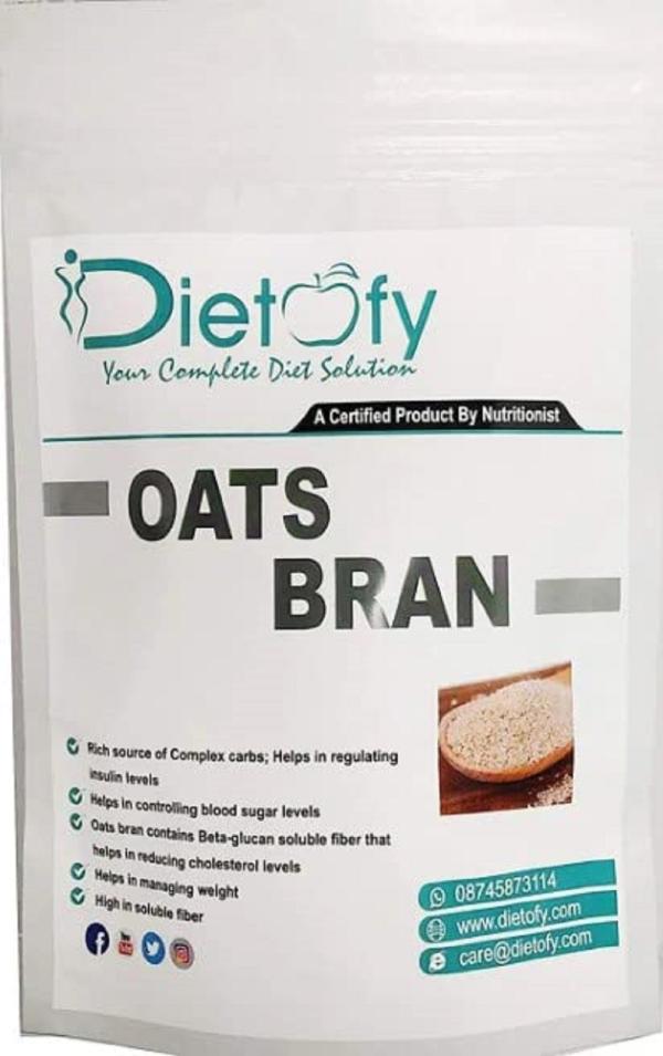 Dietofy A Healthy Diet Solution (Oats Bran), 900gm JioMart