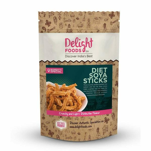 Delight Foods Diet Soya Sticks 200g Healthy Snacks JioMart