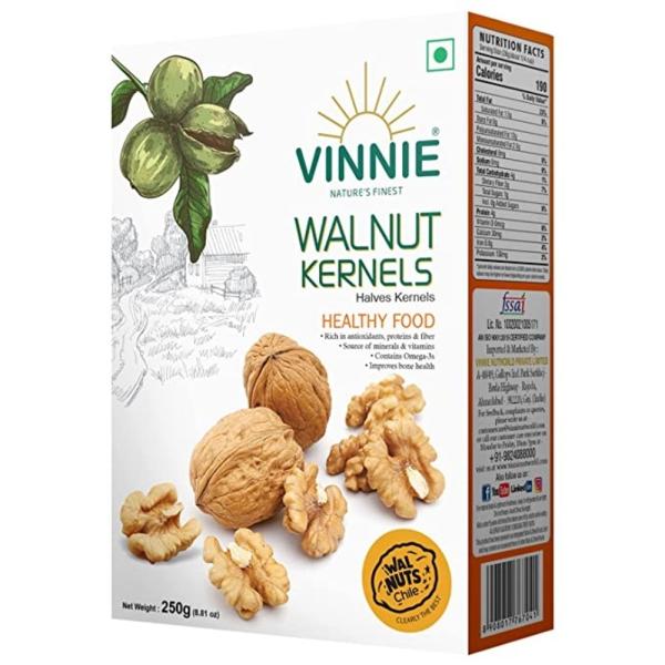 VINNIE WALNUT KERNELS 250 GM PACK OF 4 JioMart
