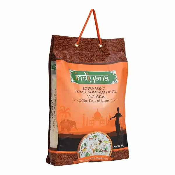 XXL Long Grain Premium Basmati Rice 5kg Indiyana Basmati Sella Rice