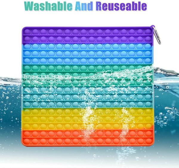 NEEL Multicolor Silicone, Rubber Pop Bubbles Fidget Autism Special