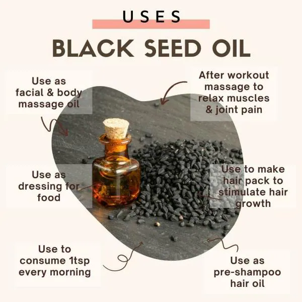 ESSENTIA EXTRACTS Extra Virgin Black Onion Seed Oil Pure Cold Pressed