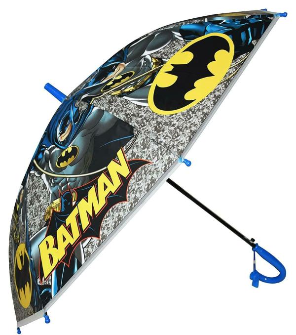 CHAATEWALA Multicolor Cartoon Printed Superhero Batman Umbrella (68 x