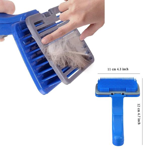 Emily Pets Dog Grooming Kit Dog Toothbrush Dog Plastic Slicker Brush
