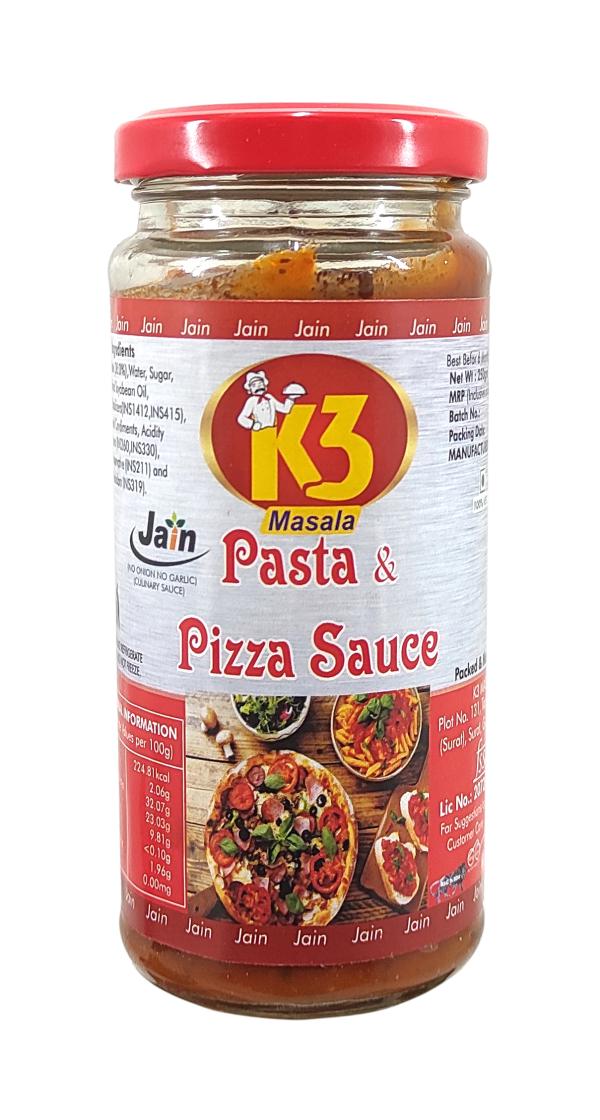 K3 Masala Jain Pizza Pasta Sauce Without Onion and Garlic.250gm. JioMart