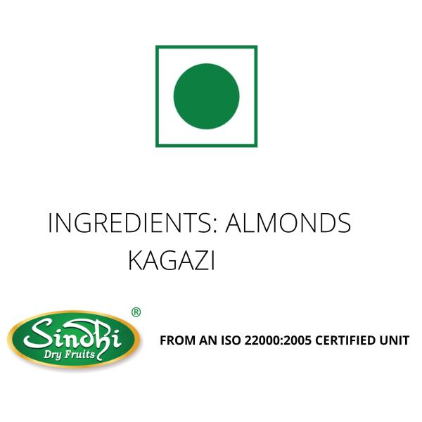 Sindhi Dry Fruits California Badam, American Badam, Raw, Eat Fresh