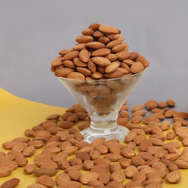 Sindhi Dry Fruits California Badam, American Badam, Raw, Eat Fresh Almonds, Tasty and Oily, 100