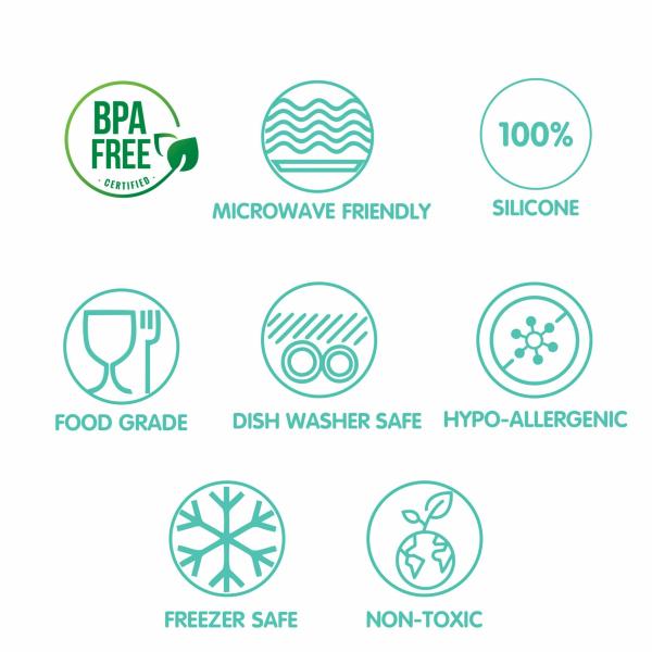 1st Step 100 Silicone Sectioned Plate Pink JioMart