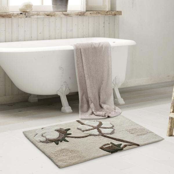 Saral Home Easy Living Grey Cotton Bath Mat 50x80 cm JioMart