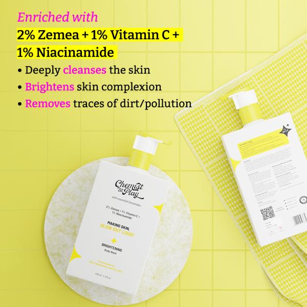 Chemist at Play Brightening Body Wash 2 Vitamin C + Niacinamide