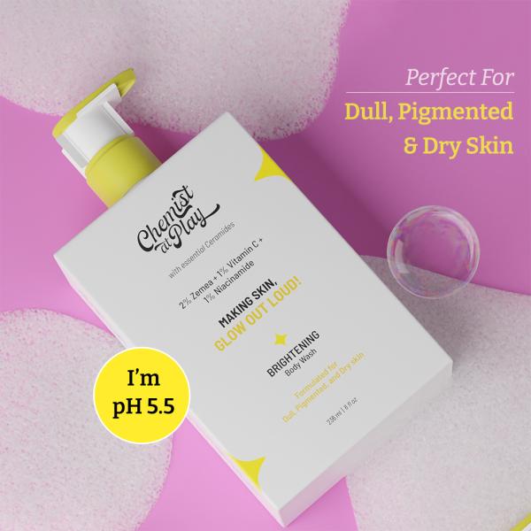 Chemist at Play Brightening Body Wash 2 Vitamin C + Niacinamide