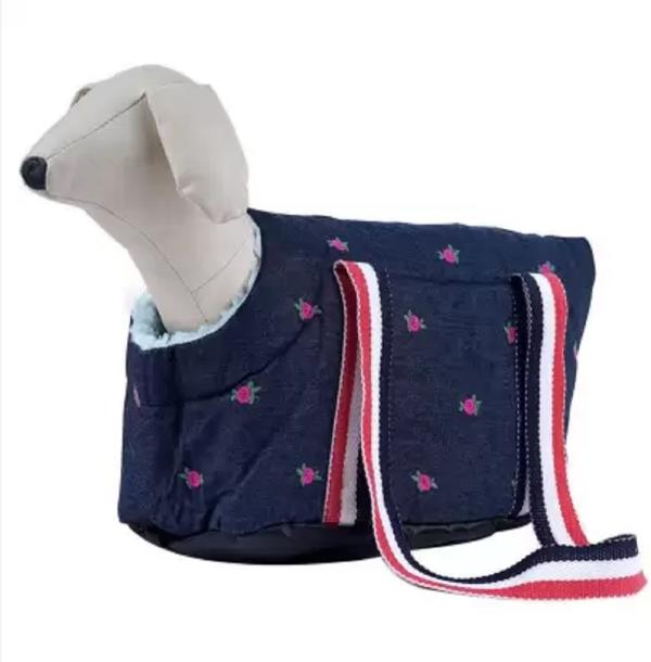 Lulala Pet Dog Floral SoftSided Purse Carriers with Safety Portable