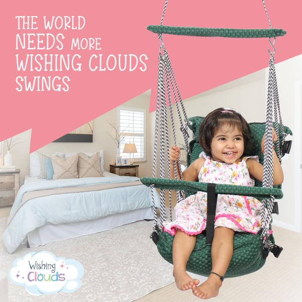 Wishing Clouds Swing and Baby Jhula for 0 to 5 Years kids (Piccolo