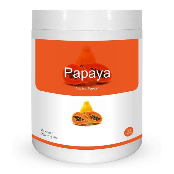 Herb Essential Papaya Tablets 1000 Tablets JioMart