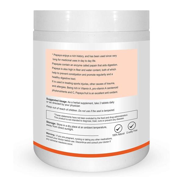 Herb Essential Papaya Tablets 1000 Tablets JioMart